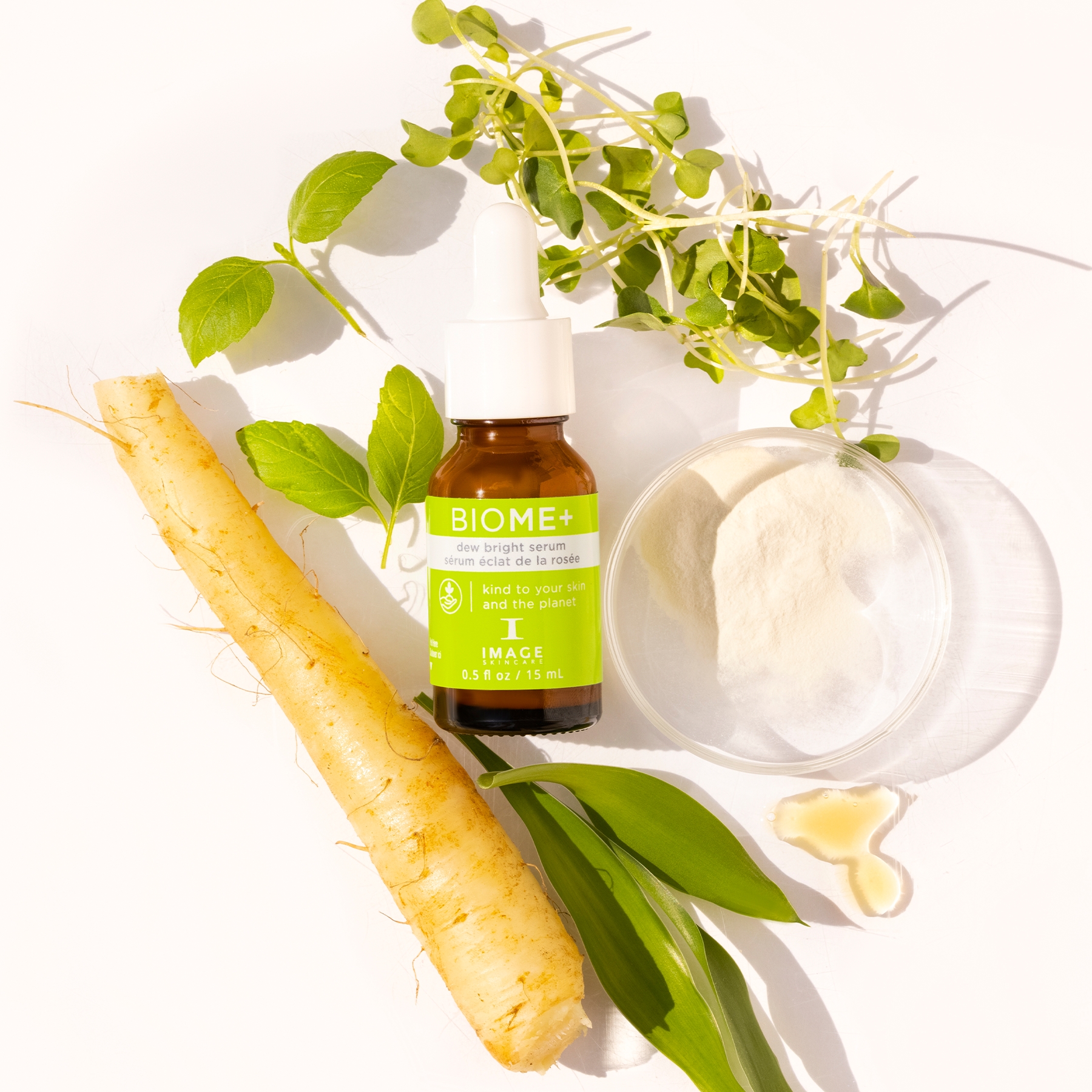 BIOME+™ dew bright serum (travel-size)