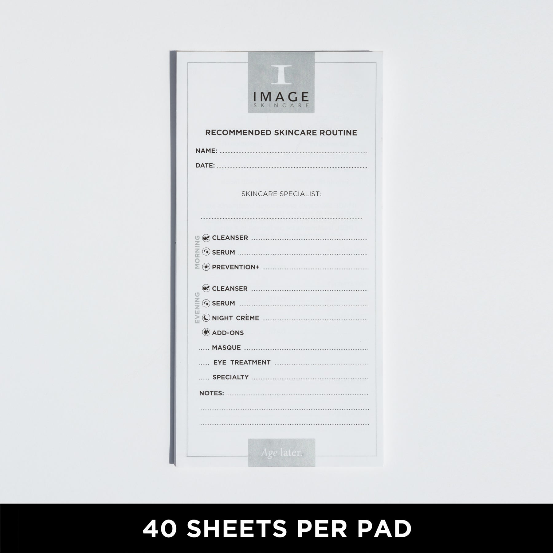 Customized Skincare Regimen and Treatment Pad