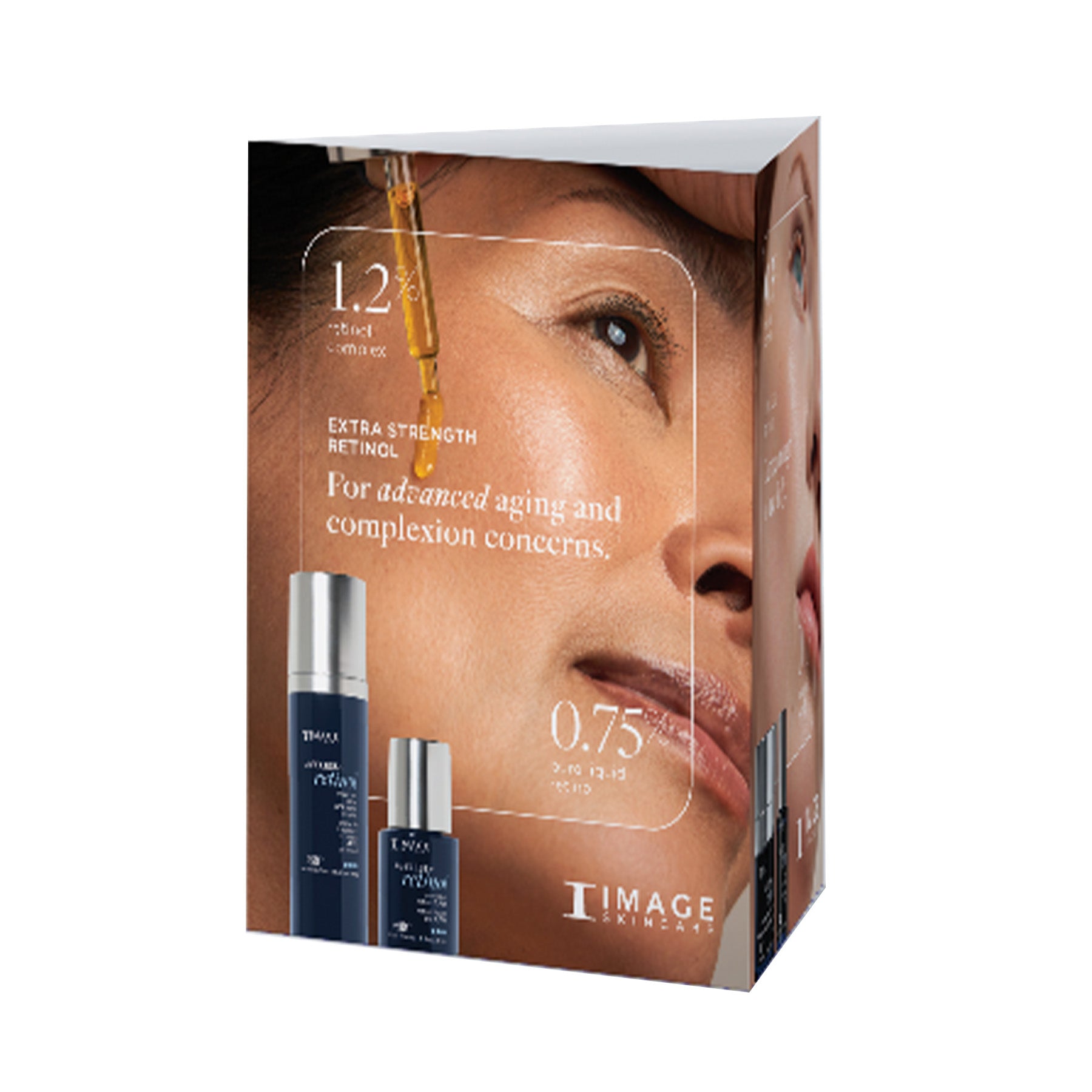 AGELESS+ retinol Tent Card (single)