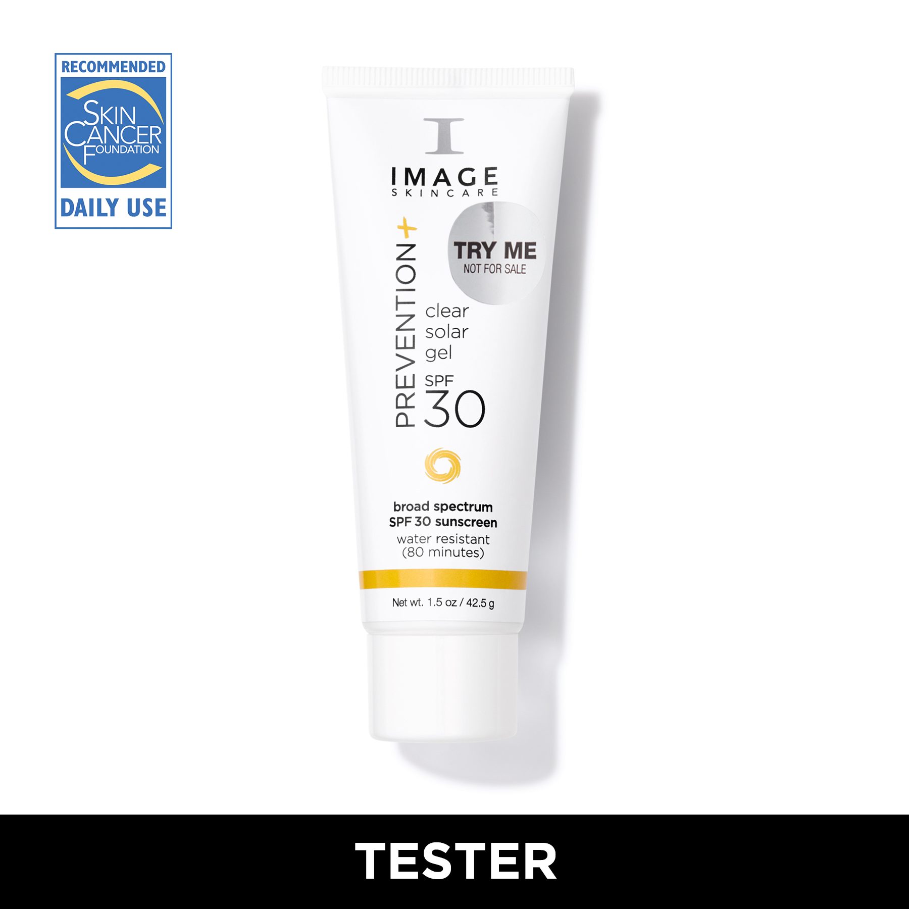 PREVENTION®  tester clear solar gel SPF 30