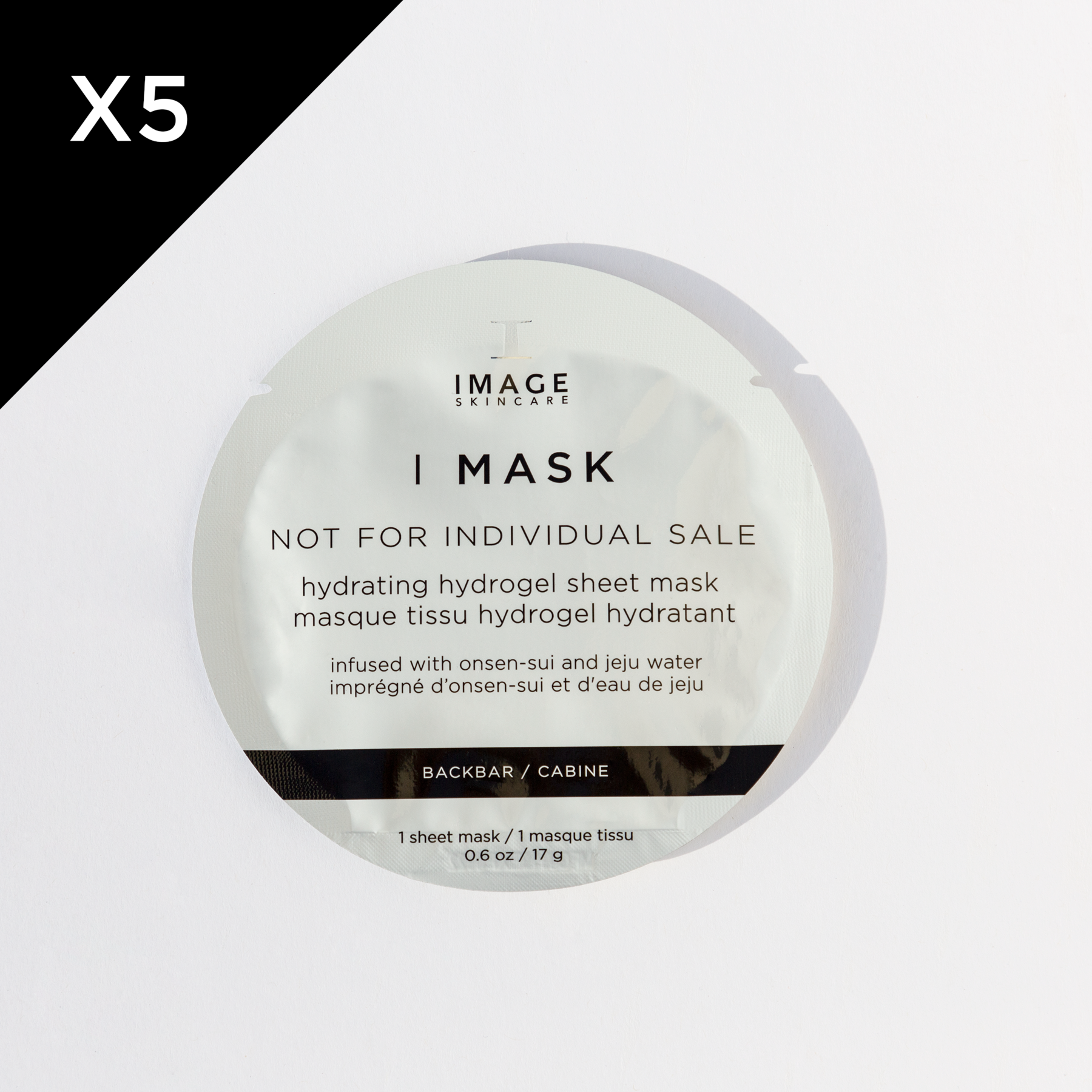 I MASK hydrating hydrogel sheet mask for the treatment room
