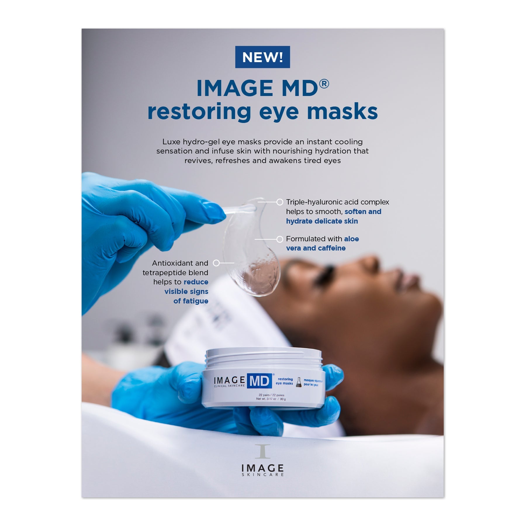 IMAGE MD® eye masks easel back