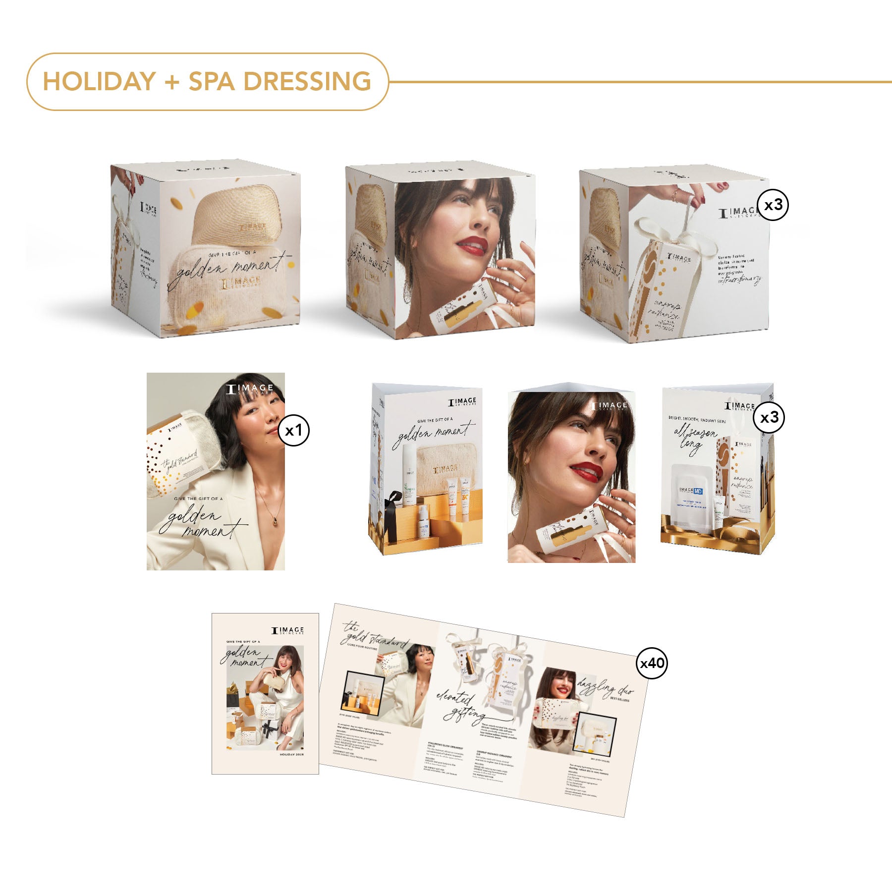 image of merchandising items included in the bundle