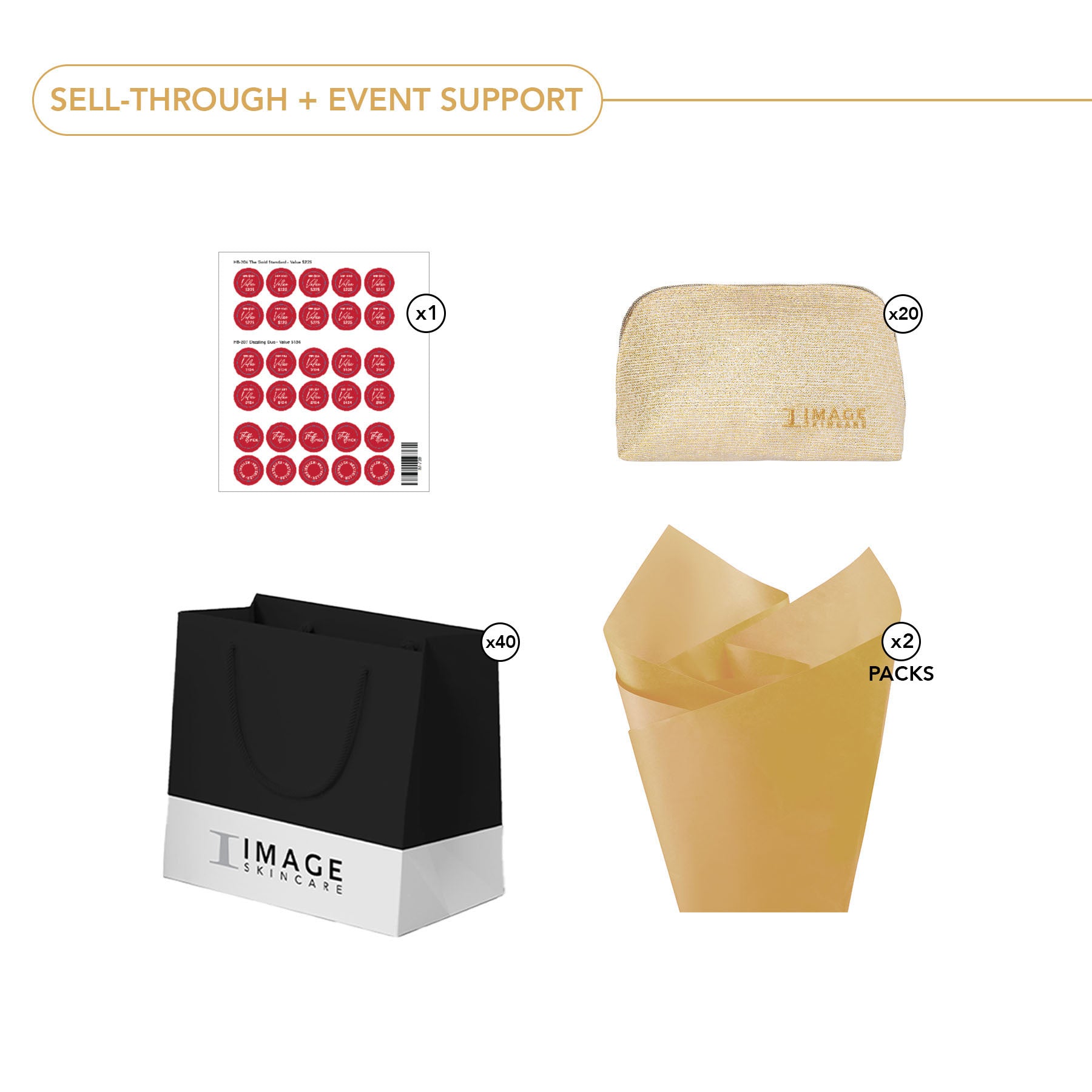 image of sell-through items included in the bundle