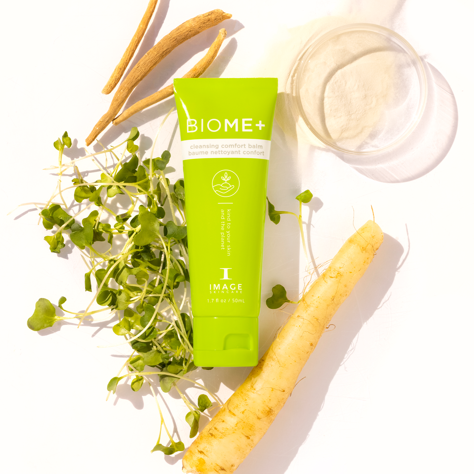 BIOME+™  cleansing comfort balm discovery-size