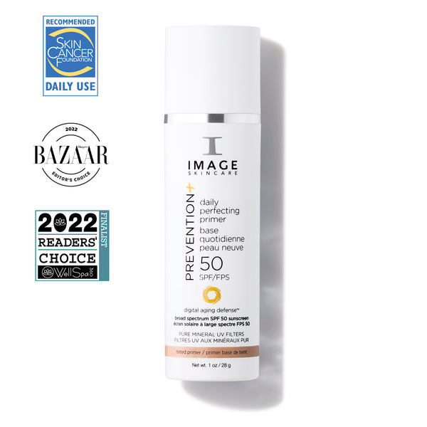 PREVENTION® daily perfecting primer SPF 50