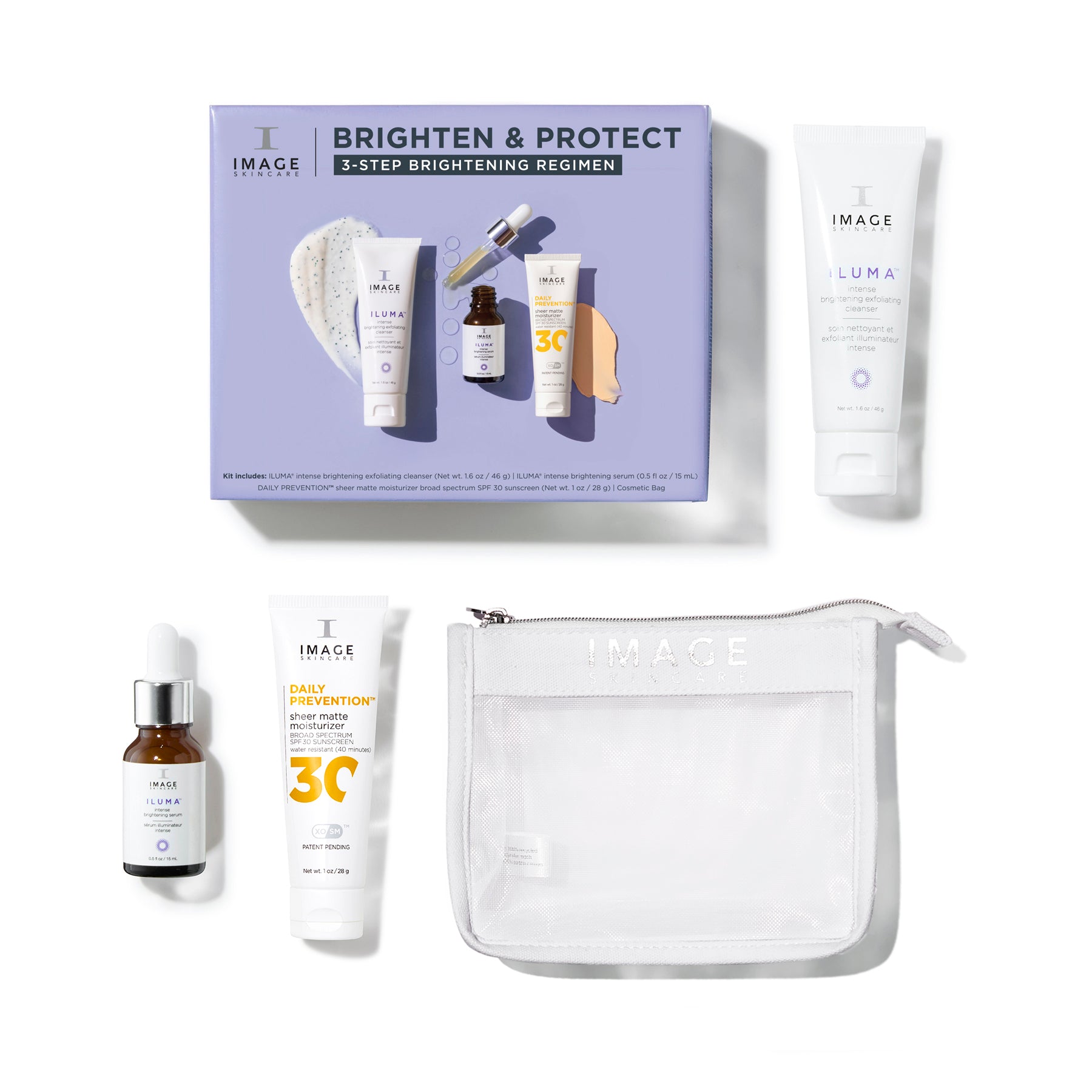 BRIGHTEN & PROTECT 3-step brightening regimen