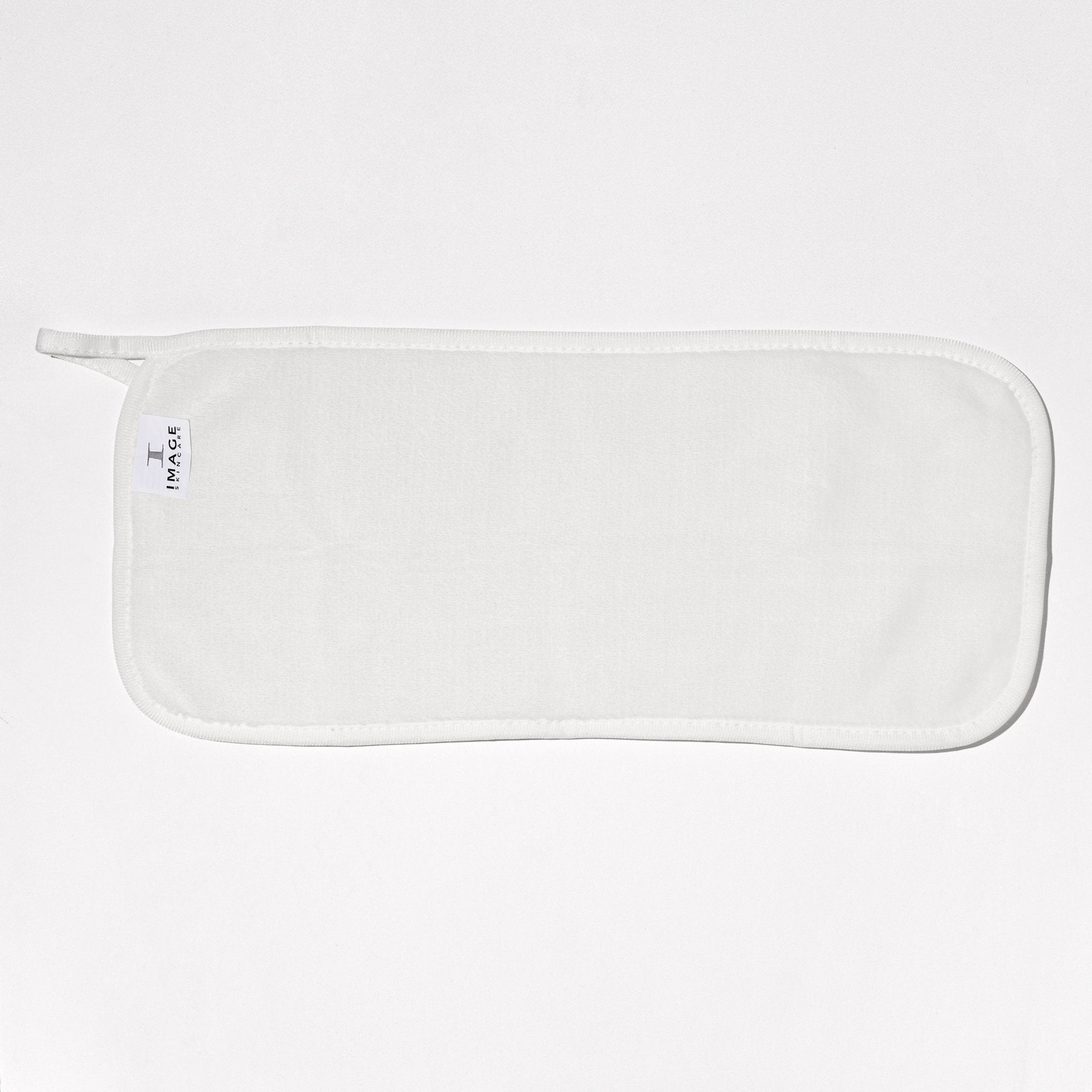 white makeup eraser cloth with IMAGE tag showing